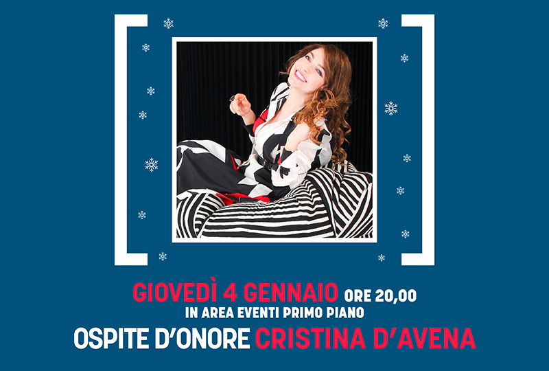 CRISTINA D’AVENA OSPITE A IL CENTRO CON IL SUCCESSO “DUETS”