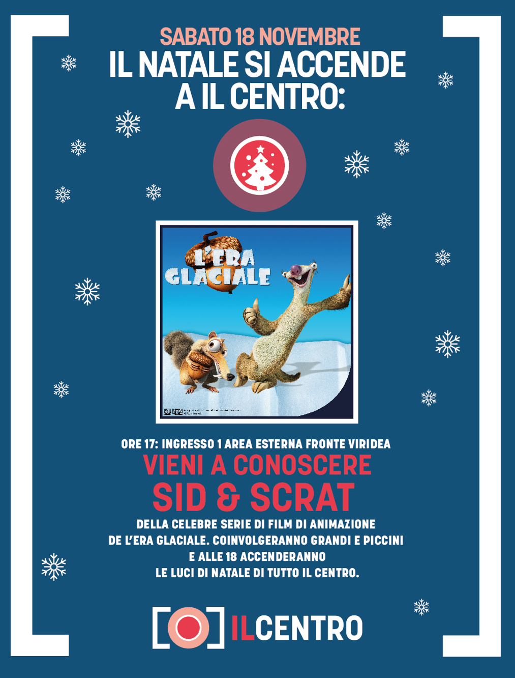 IL CENTRO di Arese INVITA TUTTI A VIVERE INSIEME LO SCINTILLIO DEL NATALE