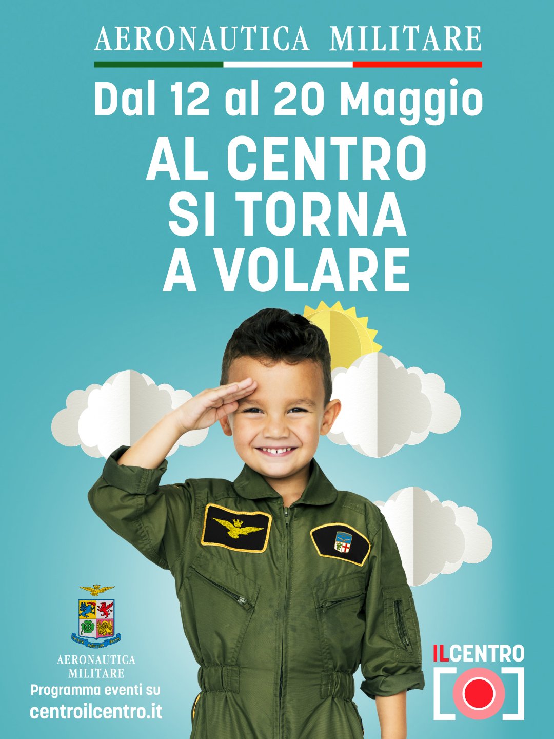 A IL CENTRO di ARESE NUOVI IMPERDIBILI APPUNTAMENTI con AERONAUTICA MILITARE