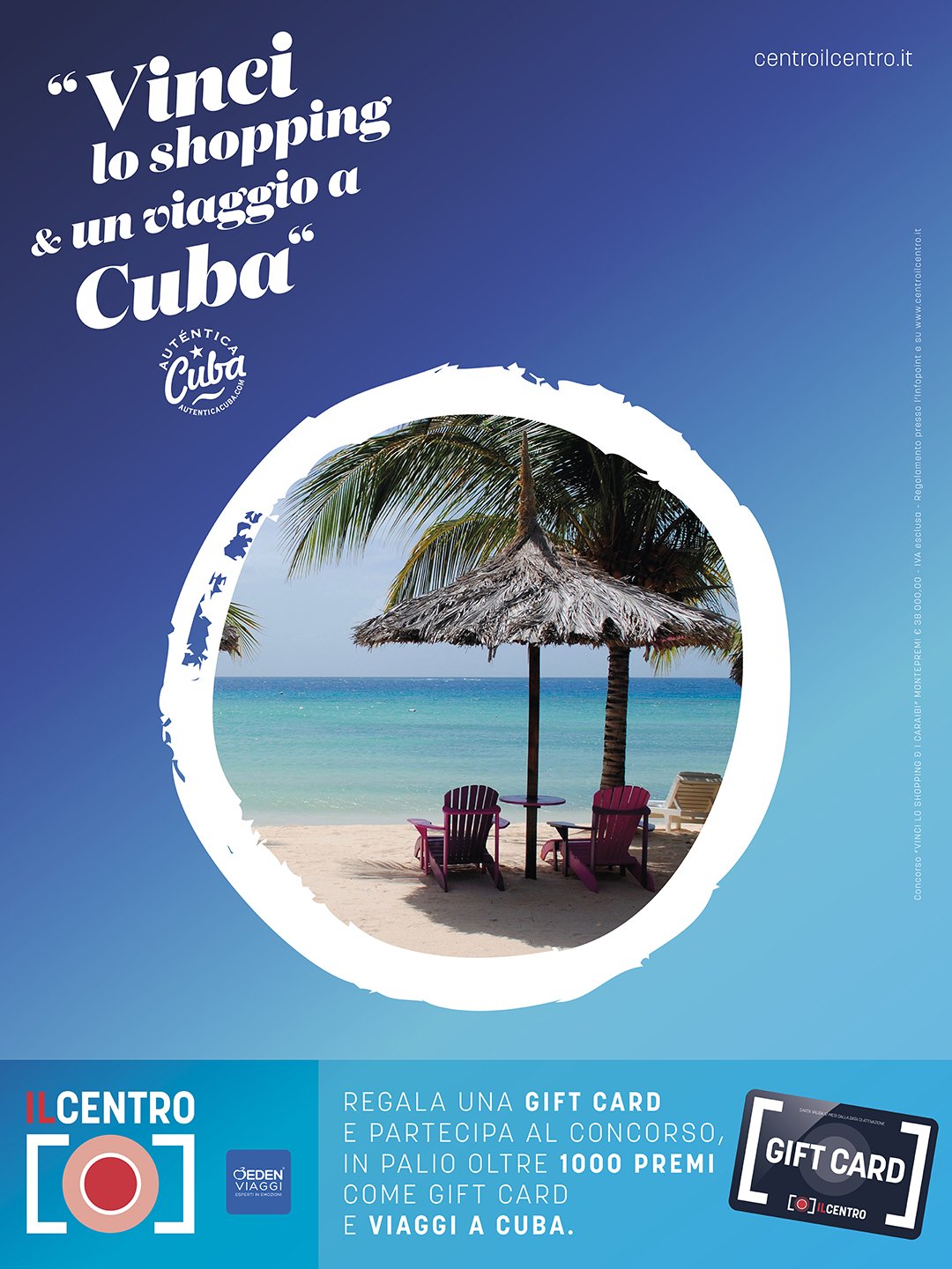 “Vinci lo shopping & un viaggio a Cuba”