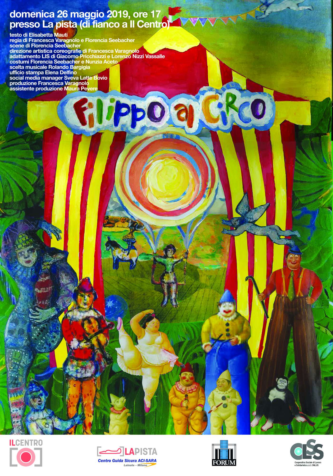 ‘FILIPPO AL CIRCO’ APPRODA AD ARESE