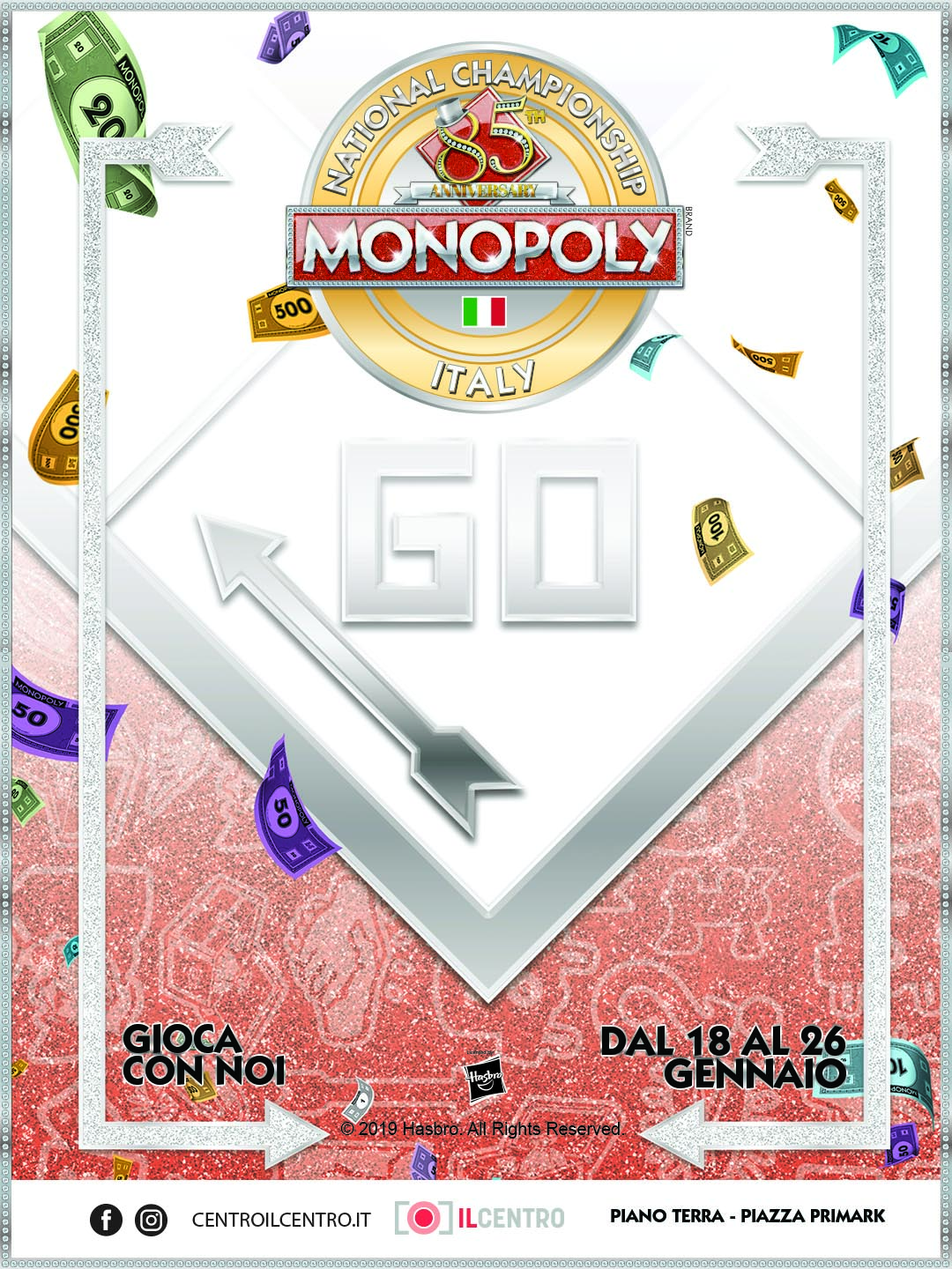 Parte da IL CENTRO ad Arese il Torneo Nazionale del MONOPOLY Championship