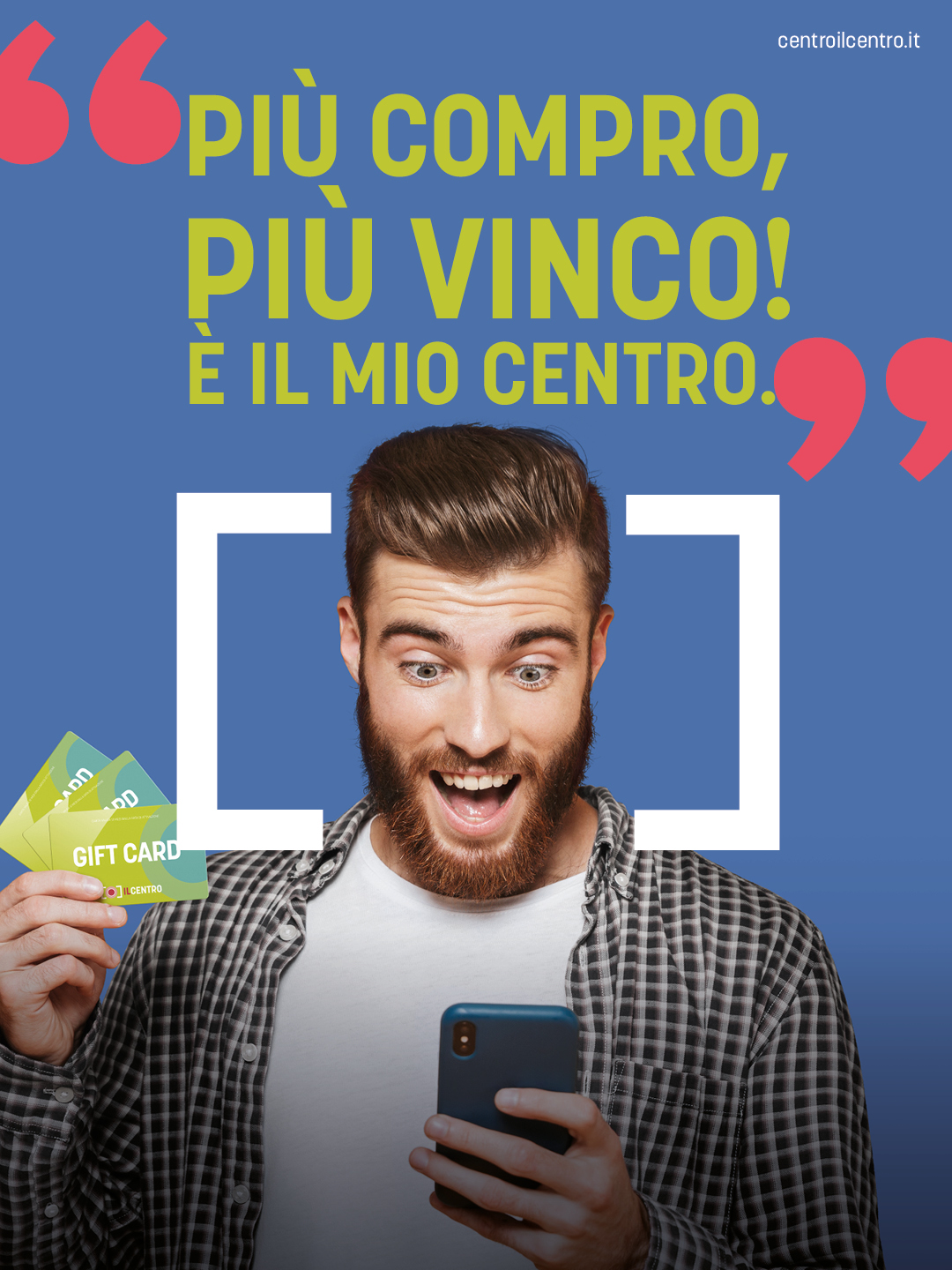 Fai shopping e vinci con il concorso VINCI CON IL CENTRO!
