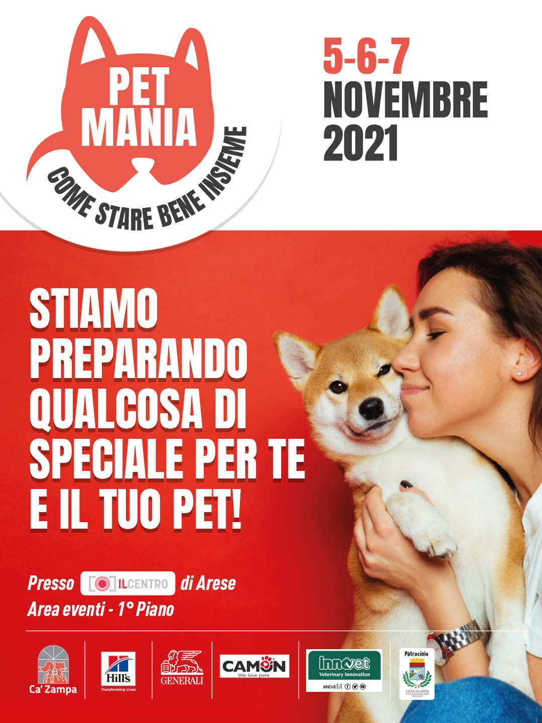 IL 5/6/7 NOVEMBRE, AD ARESE, SI SVOLGE PET MANIA