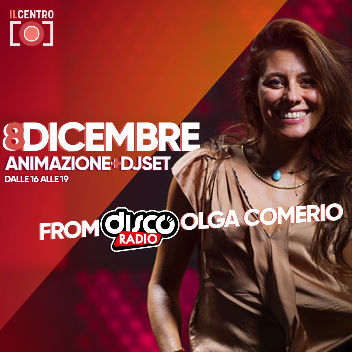 IL CENTRO CANTA IL NATALE CON DISCORADIO A FAVORE DEL COMITATO MARIA LETIZIA VERGA