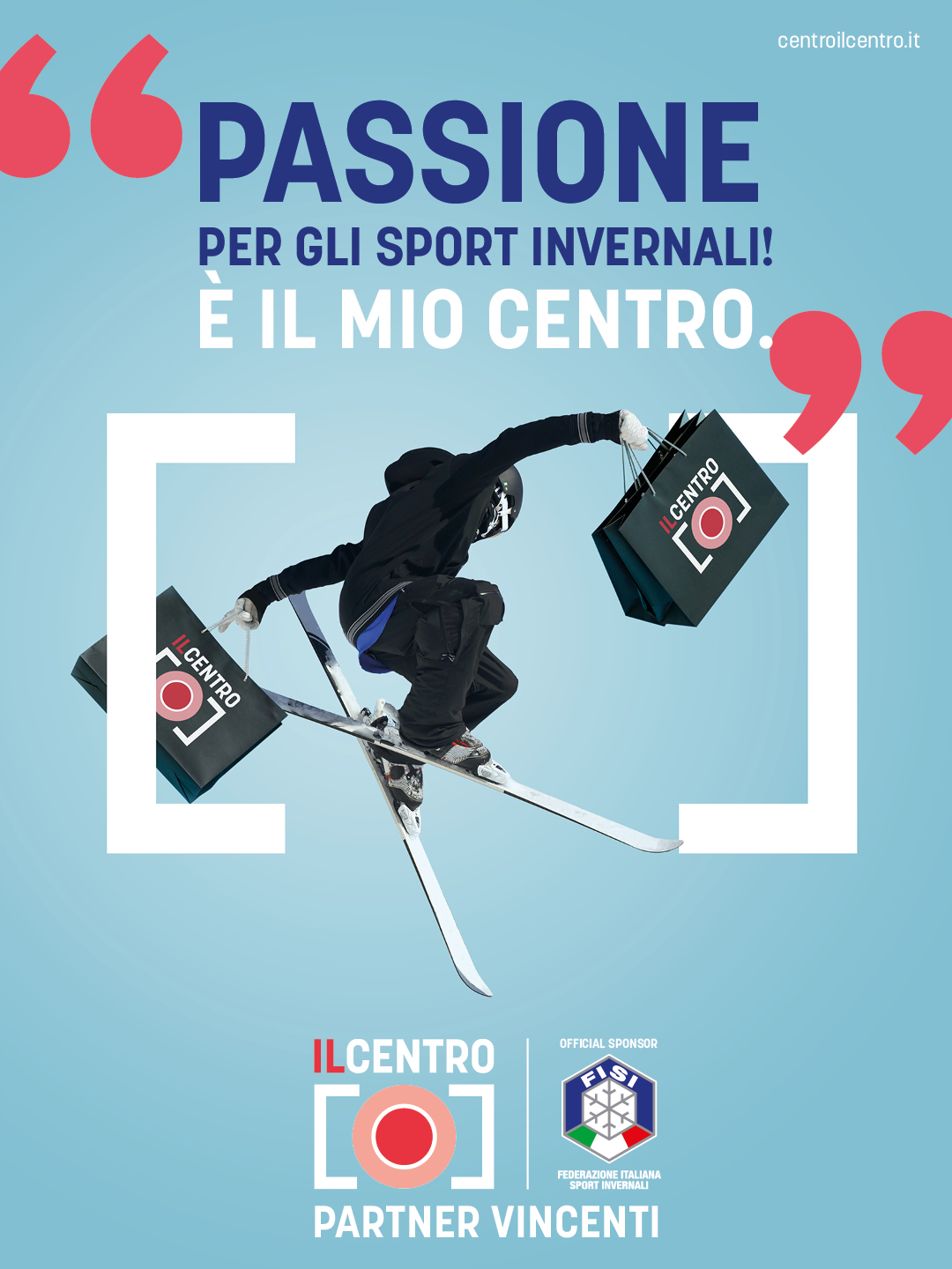 IL CENTRO È  OFFICIAL SPONSOR DELLA FISI