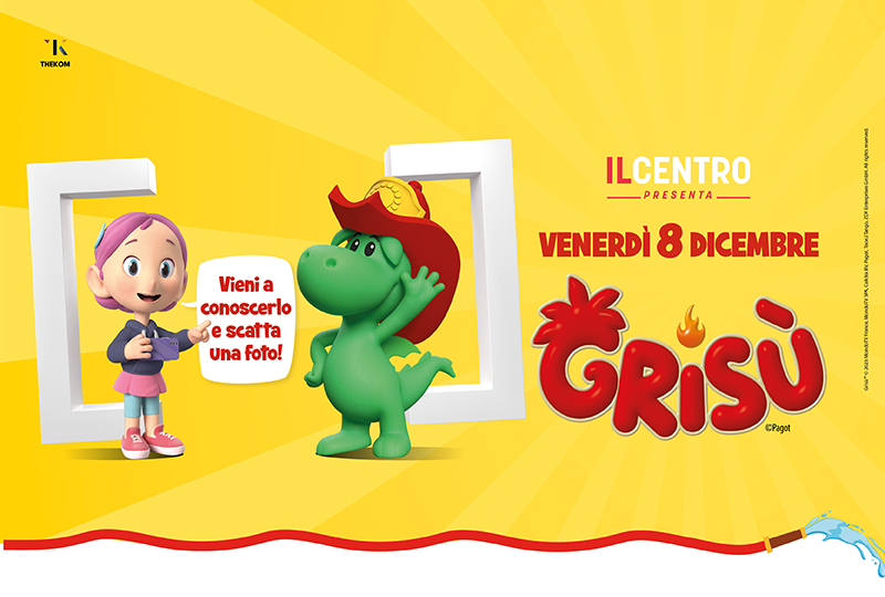 Non perdere il ritorno di Grisù, il draghetto pompiere! 