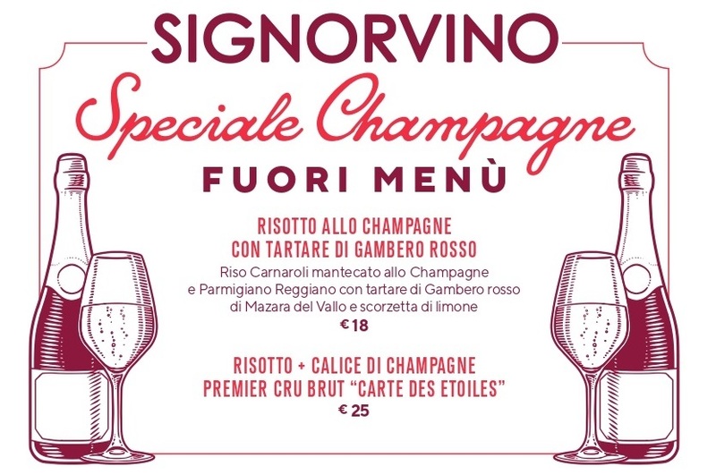 Fuori menù – Speciale Champagne firmato Signorvino