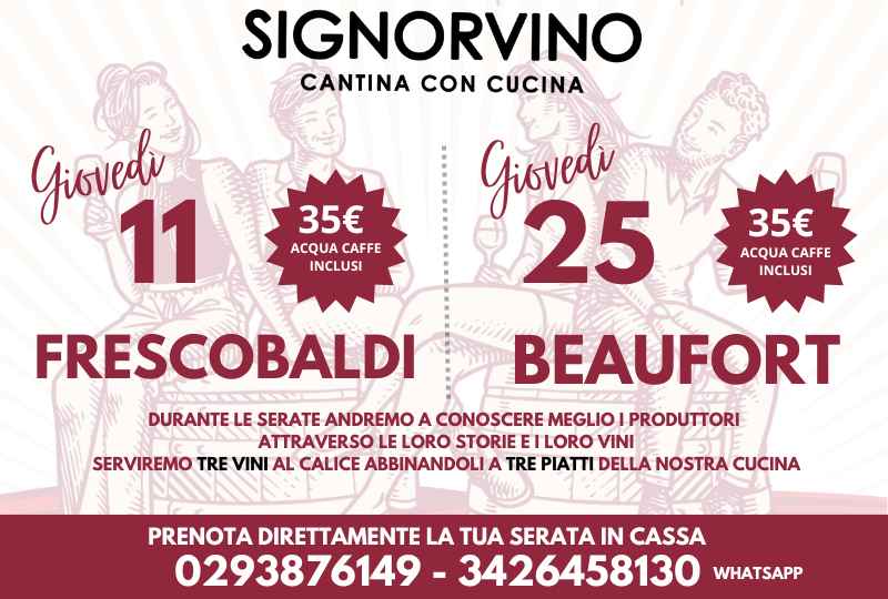 DIVERTITI CON GUSTO DA SIGNORVINO!