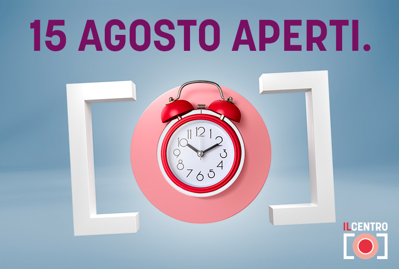 Scopri gli orari di Ferragosto! 