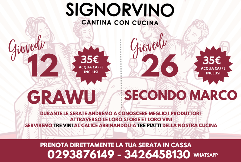DIVERTITI CON GUSTO DA SIGNORVINO
