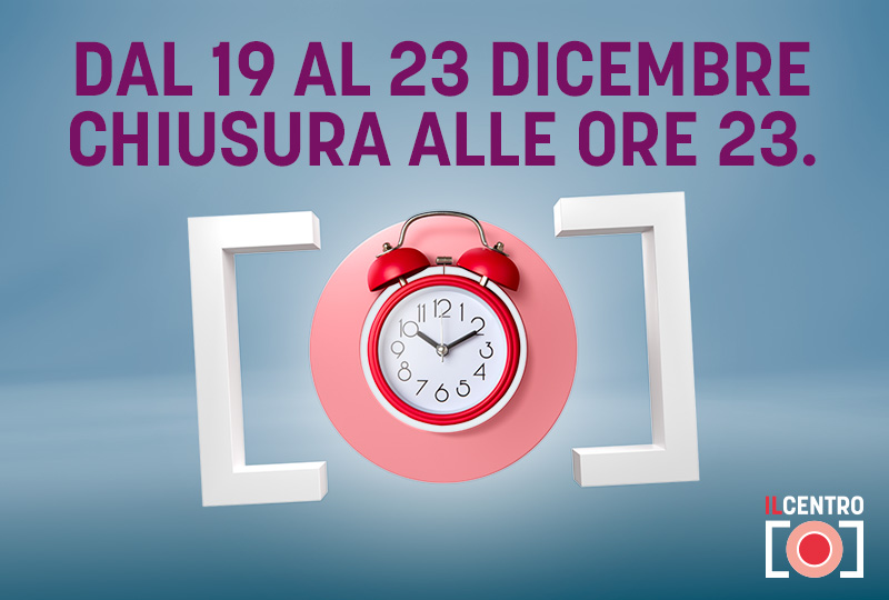 Più tempo per il tuo shopping natalizio!