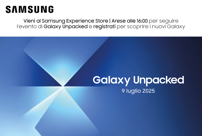 Unpacked Samsung: ti aspettiamo!