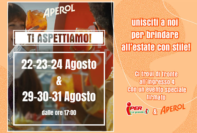 L’estate si accende con Iper la Grande I e Aperol!