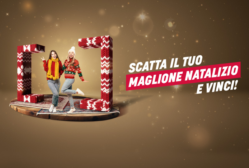 Scatta il tuo maglione natalizio e vinci!