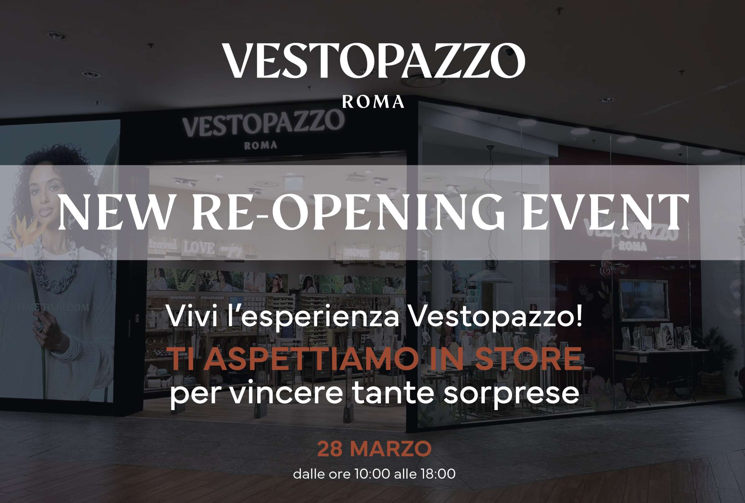 Vestopazzo riapre le sue porte!