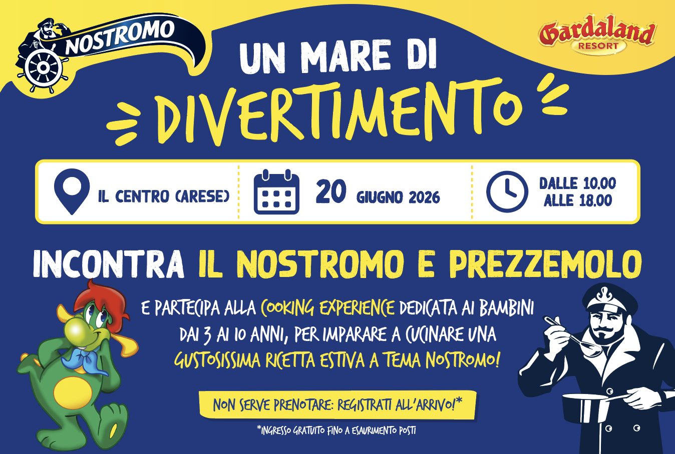 Tonno Nostromo e Prezzemolo ti invitano a un evento speciale!