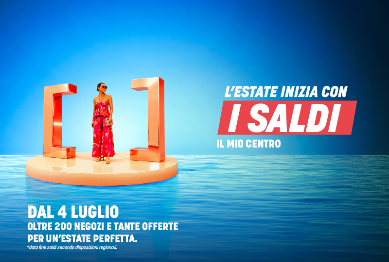 L’estate inizia con i saldi de Il Centro!